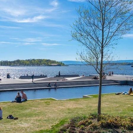 Luxury 2-Bedroom Apartment With Seaview In Oslo City Center Exterior photo