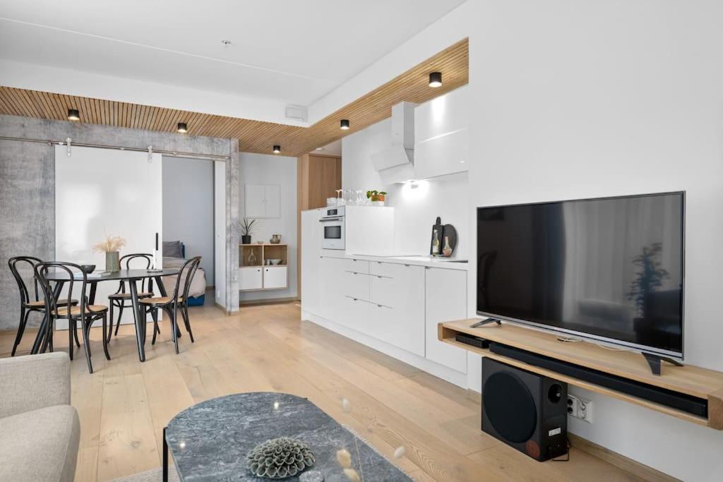 Luxury 2-Bedroom Apartment With Seaview In Oslo City Center Exterior photo